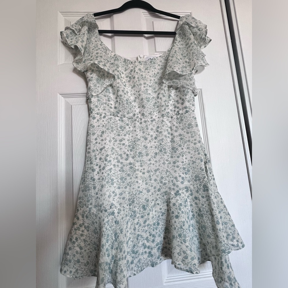 Showpo floral mini dress